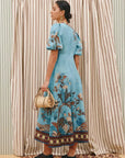 ALEMAIS Georgie Midi Dress LUXAMORE  