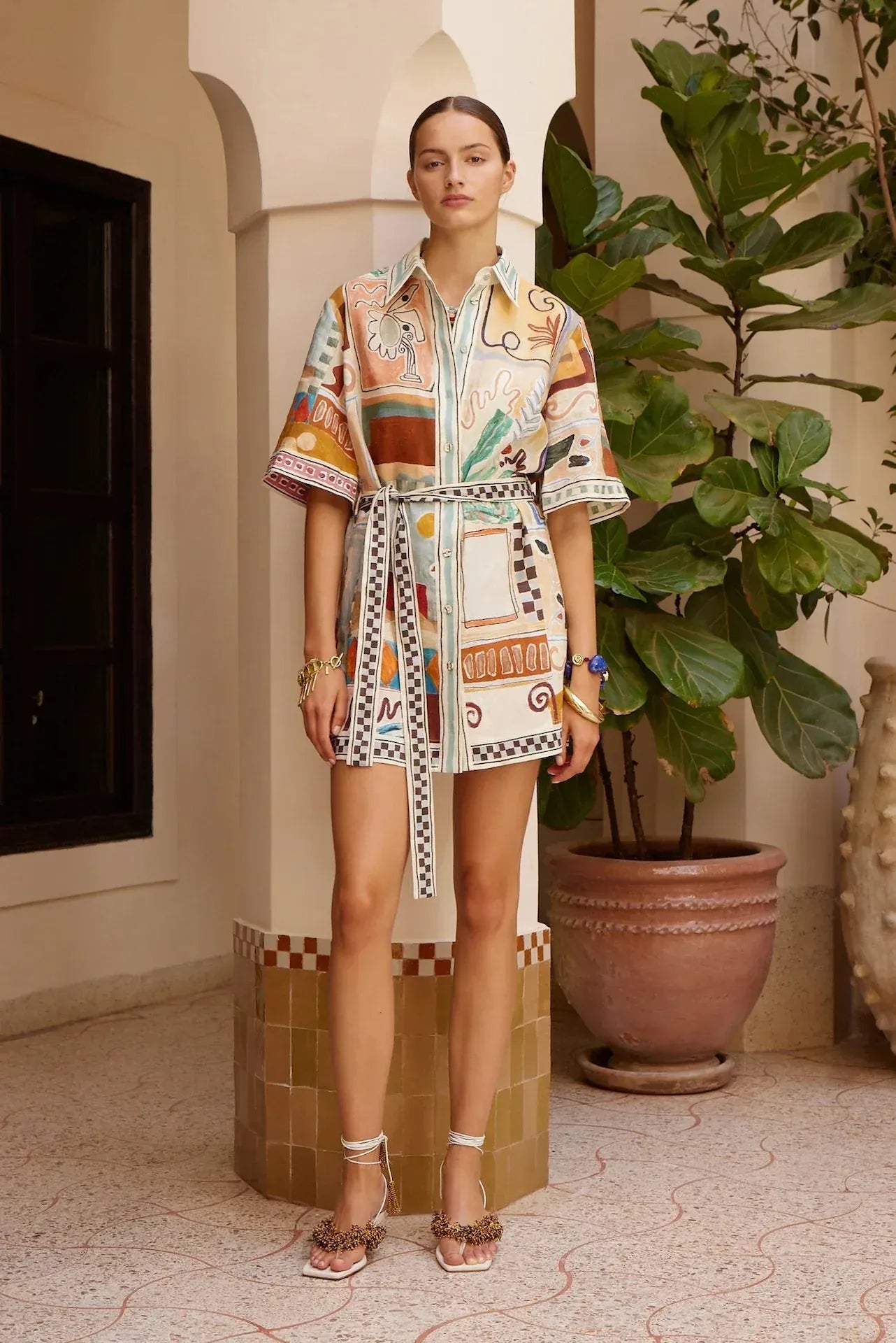 ALÉMAIS Michelle Mini Dress LUXAMORE  