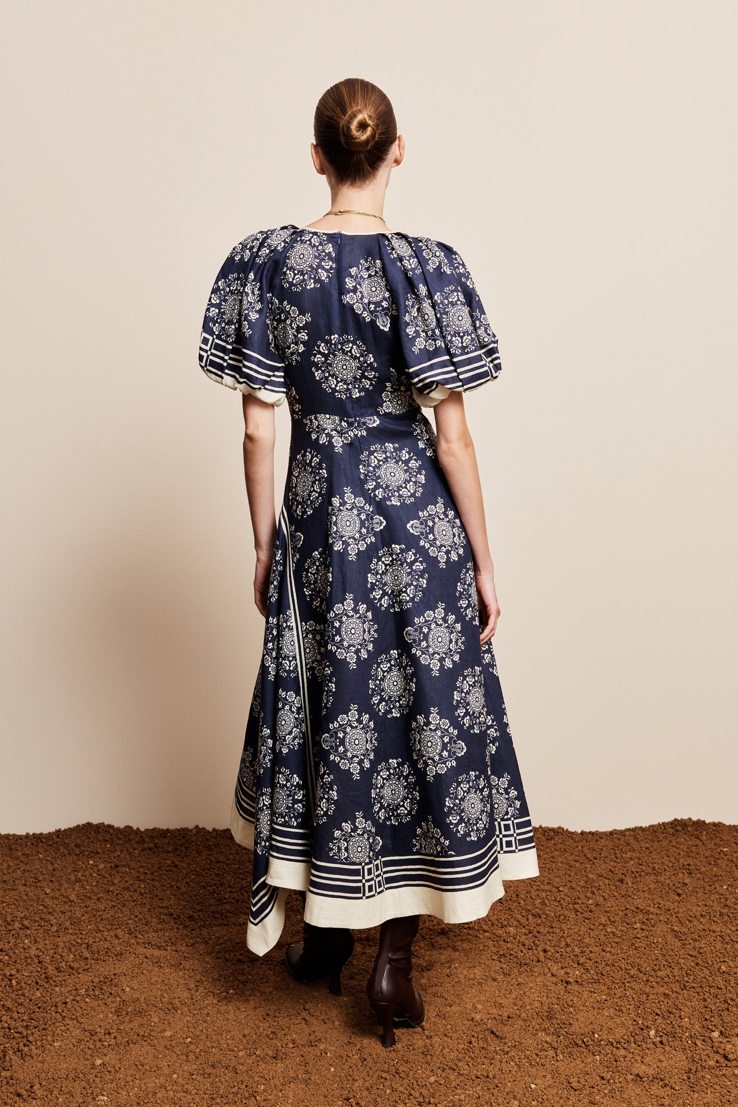 ALÉMAIS Banderra Midi Dress