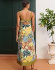 ALEMAIS Solstice Midi Dress LUXAMORE  