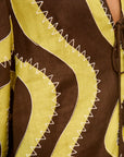ALEMAIS Frankie Mini Dress Yellow LUXAMORE  
