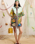 Alemais Lucena Mini Shirtdress