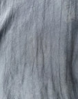 Alemais Sustainable Florence-Shirt close up worn by model LUXAMORE