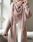 Bypias Dreamy Day Mohair Scarf - Taupe LUXAMORE  