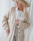 Bypias Slowly Morning Cardigan - Beige LUXAMORE  