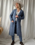 Bypias Sunday Mood Cardigan - Denim Blue LUXAMORE  