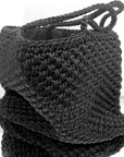 CDC Crochet Bag - Black LUXAMORE  