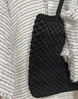 CDC Crochet Bag - Black LUXAMORE  