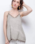 Cami Made in Italy Taupe - LUXAMORE
