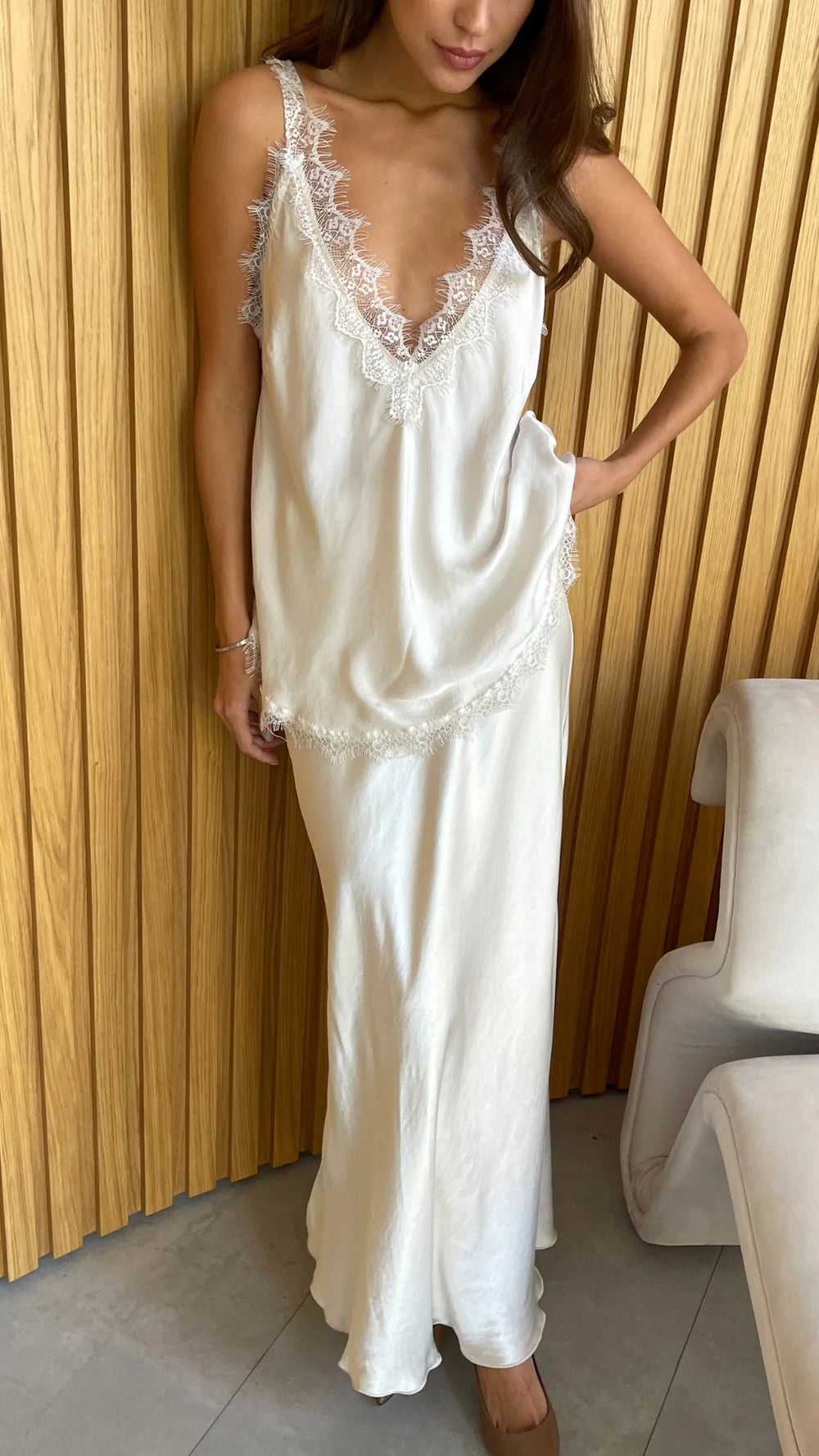 Charli - Solange Camisole - Cream Reduced impact LUXAMORE