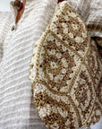Crochet Bag - Gold LUXAMORE  