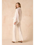 Woman Wearing Estilo Emporio Cono Shirt - Top LUXAMORE