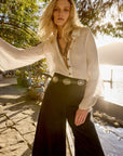 Woman Wearing Estilo Emporio Cono Shirt - Top LUXAMORE