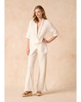Woman Wearing Estilo Emporio Greco Top - Top LUXAMORE