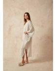 Estilo Emporio Nebbilio Linen Dress - Lyla LUXAMORE  