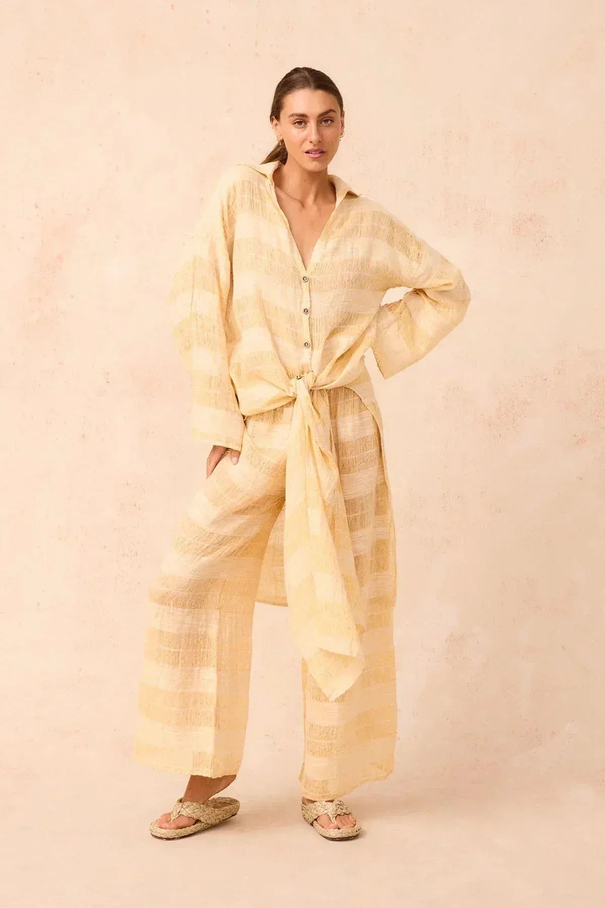 Exclusive Estilo Emporio Tusso Shirt Dress - LUXAMORE