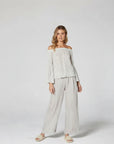 Estilo Emporio Twiggy Off The Shoulder Top LUXAMORE  