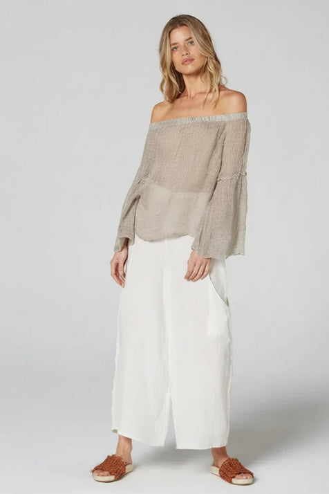 Estilo Emporio Twiggy Off The Shoulder Top LUXAMORE  