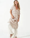 Estilo Emporio Zaza Linen Dress - Marrakesh LUXAMORE  