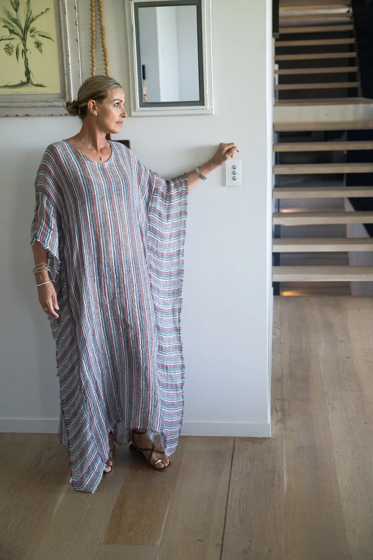 Exclusive: Estilo Emporio Polla Maxi Kaftan - Bolegna Reduced impact LUXAMORE