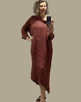 La Bottega di Brunella VESTITO SHARM - Egitto Maron LUXAMORE  