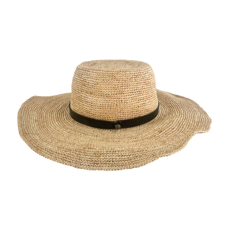 Made in Mada New Gaston Hat - LUXAMORE -hat-Shop handcrafted Made in Mada raffia hats made with premium natural fibers. Adjustable, comfortable, and stylish. Woven in Madagascar, designed in Australia.