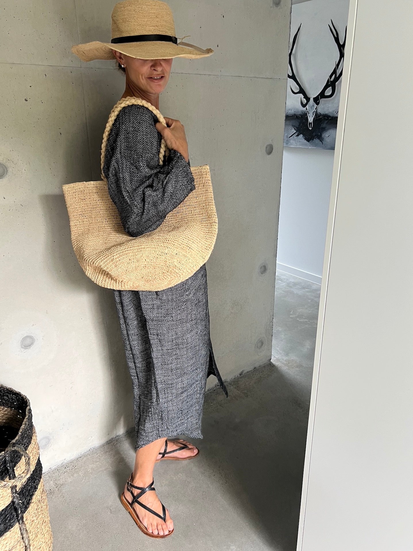 Made in Mada New Gaston Hat - LUXAMORE -hat-Shop handcrafted Made in Mada raffia hats made with premium natural fibers. Adjustable, comfortable, and stylish. Woven in Madagascar, designed in Australia.