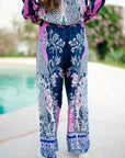 Pre Order Miss Goodlife Freedom Pants worn by model in natural setting LUXAMORE 