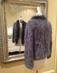 Woman Wearing Mode & Affaire Cascade Fur Coat - Portobello - jacket LUXAMORE