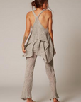 Estilo Emporio Aquilita Top - Ceilo Stripe - LUXAMORE -Tops-Estilo Emporio Aquilita Top features square cut front with straps that meet at V in the back for a breezy, relaxed fit. Shop Estilo Emporio Tops at Luxamore.
