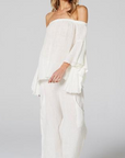 Woman Wearing Estilo Emporio Mexicana Top - Tops LUXAMORE
