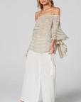 Woman Wearing Estilo Emporio Mexicana Top - Tops LUXAMORE